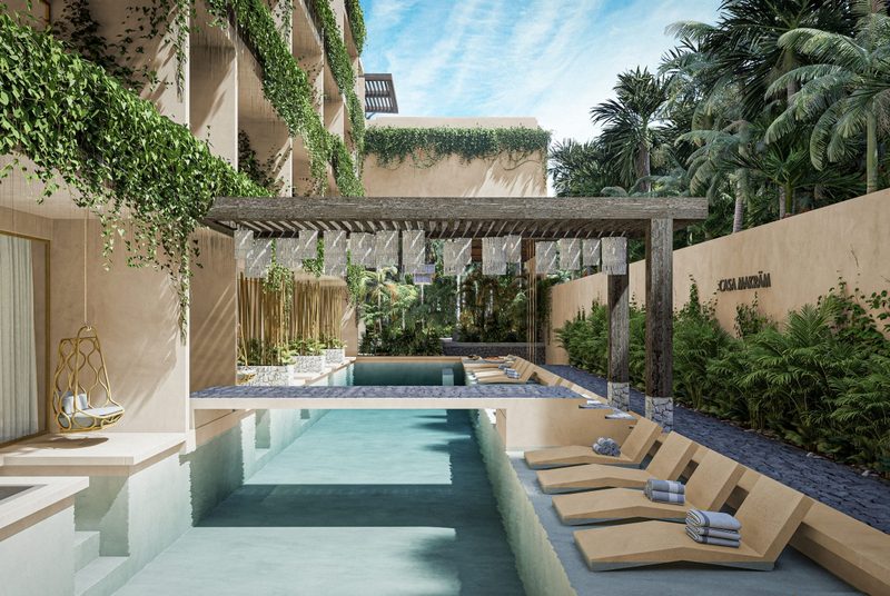 Casa Makram — Departamentos de lujo en Tulum climatizados con Mirage